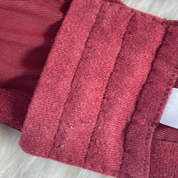 Cacique Wine Red Lace Full Coverage Unlined Bra Sz 44DD - Picture 6 of 8